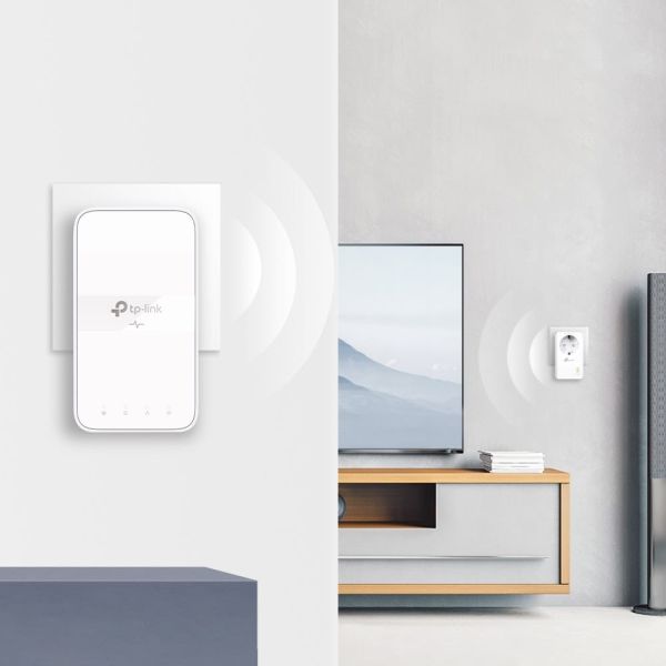 TP-Link TL-WPA7617 KIT PowerLine-netwerkadapter 1000 Mbit/s Ethernet LAN Wifi Wit (TL-WPA7617 KIT)