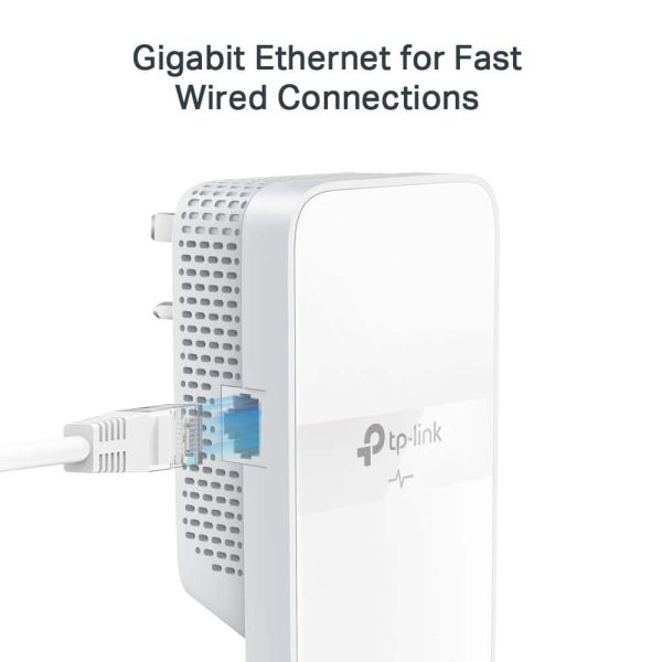 TP-Link TL-WPA7617 KIT PowerLine-netwerkadapter 1000 Mbit/s Ethernet LAN Wifi Wit (TL-WPA7617 KIT)
