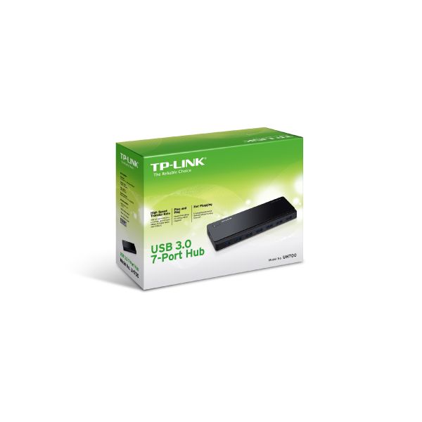 TP-Link UH700 USB 3.2 Gen 1 (3.1 Gen 1) Micro-B 5000 Mbit/s Zwart (UH700)