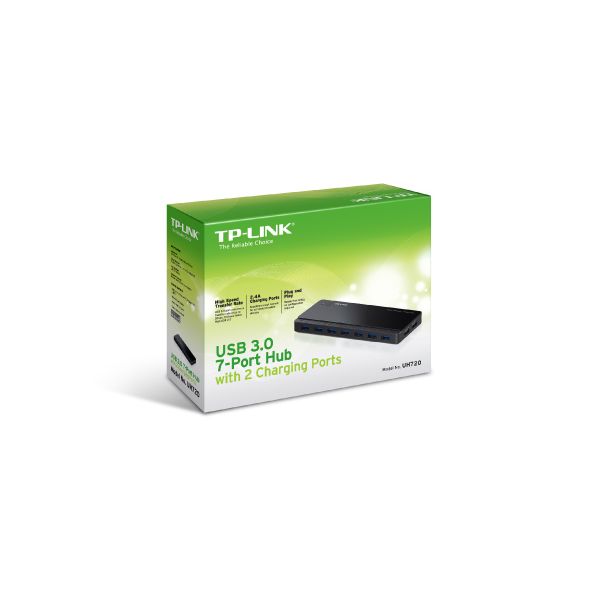 TP-Link UH720 USB 3.2 Gen 1 (3.1 Gen 1) Micro-B 5000 Mbit/s Zwart (UH720)