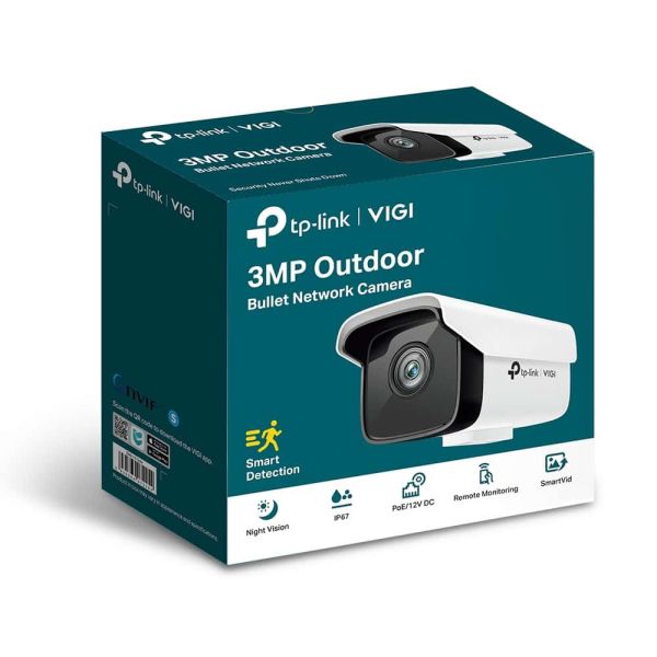TP-Link VIGI C300HP Rond IP-beveiligingscamera Buiten 2304 x 1296 Pixels Plafond/muur/paal (VIGI C300HP-6)