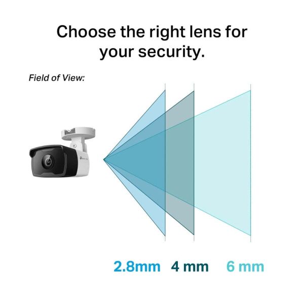 TP-Link VIGI C330I(4MM) bewakingscamera Rond IP-beveiligingscamera Buiten 2304 x 1296 Pixels Plafond/muur/paal (VIGI C330I(4MM))