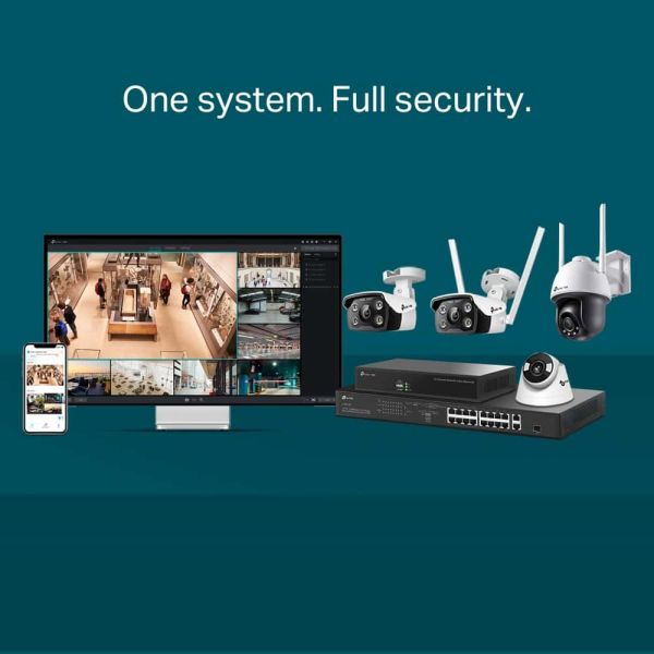 TP-Link VIGI C440 Torentje IP-beveiligingscamera Binnen & buiten 2560 x 1440 Pixels Plafond (VIGI C440(4MM))