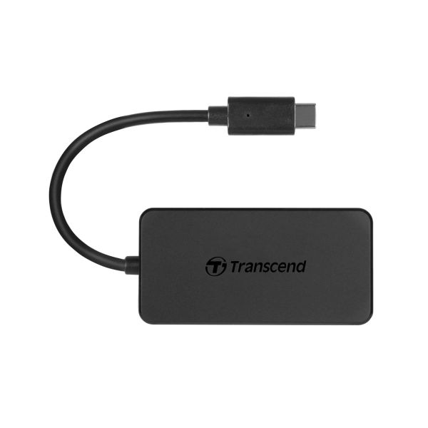 Transcend HUB2C USB 3.2 Gen 1 (3.1 Gen 1) Type-C Zwart (TS-HUB2C) Transcend HUB2C USB 3.2 Gen 1 (3.1 Gen 1) Type-C Zwart (TS-HUB2C)