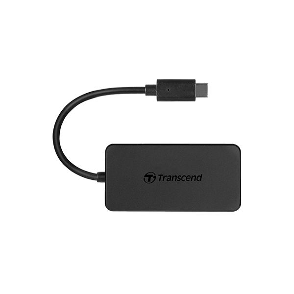 Transcend HUB2C USB 3.2 Gen 1 (3.1 Gen 1) Type-C Zwart (TS-HUB2C) Transcend HUB2C USB 3.2 Gen 1 (3.1 Gen 1) Type-C Zwart (TS-HUB2C)