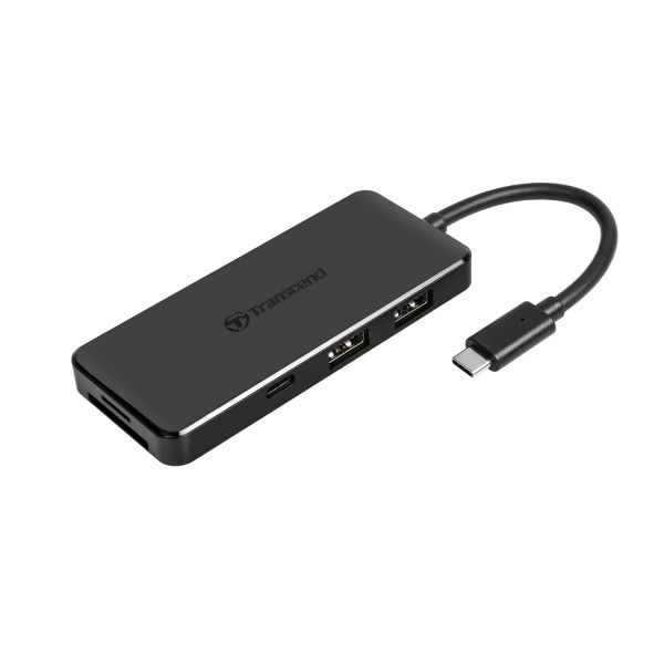 Transcend HUB5C USB 3.2 Gen 2 (3.1 Gen 2) Type-C Zwart (TS-HUB5C)