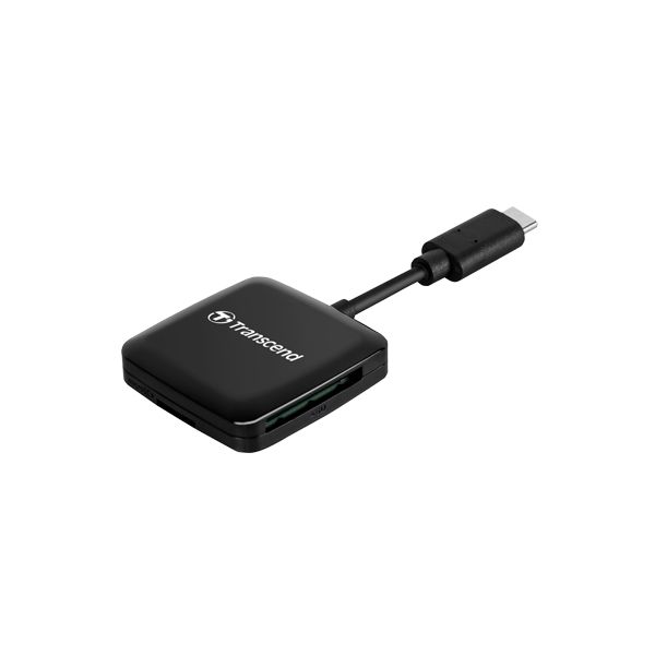 Transcend RDC3 geheugenkaartlezer USB 3.2 Gen 1 (3.1 Gen 1) Type-C Zwart (TS-RDC3) Transcend RDC3 geheugenkaartlezer USB 3.2 Gen 1 (3.1 Gen 1) Type-C Zwart (TS-RDC3)