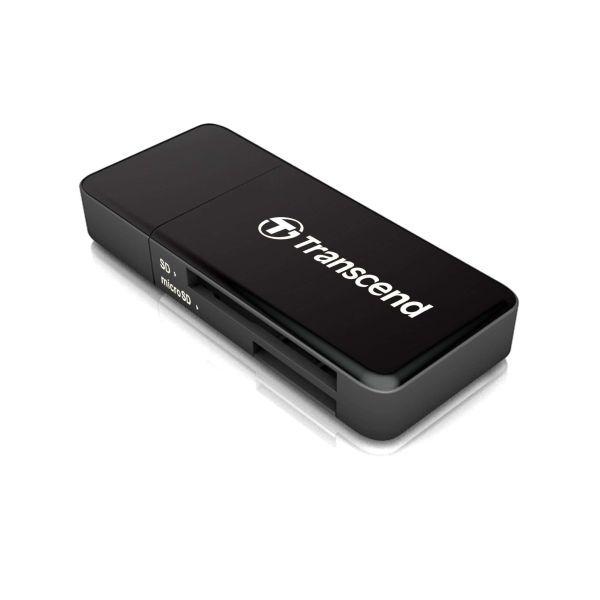 Transcend RDF5 geheugenkaartlezer USB 3.2 Gen 1 (3.1 Gen 1) Type-A Zwart (TS-RDF5K)