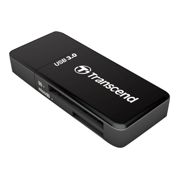 Transcend RDF5 geheugenkaartlezer USB 3.2 Gen 1 (3.1 Gen 1) Type-A Zwart (TS-RDF5K)
