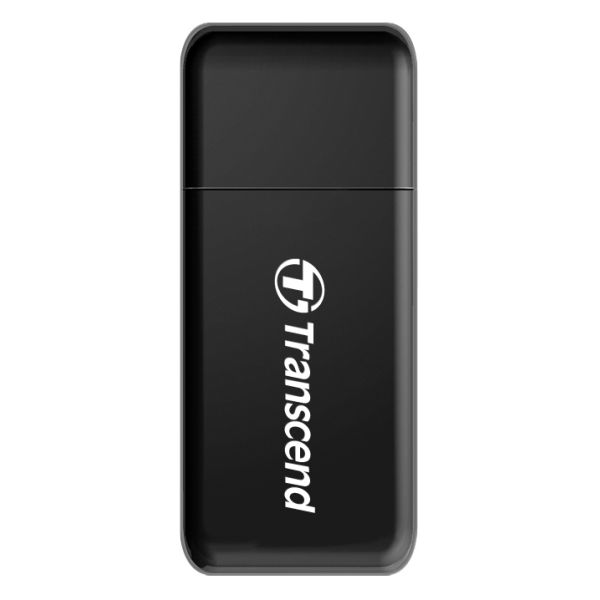 Transcend RDF5 geheugenkaartlezer USB 3.2 Gen 1 (3.1 Gen 1) Type-A Zwart (TS-RDF5K)