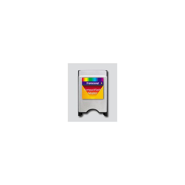 Transcend CompactFlash Adapter geheugenkaartlezer Zilver (TS0MCF2PC) Transcend CompactFlash Adapter geheugenkaartlezer Zilver (TS0MCF2PC)
