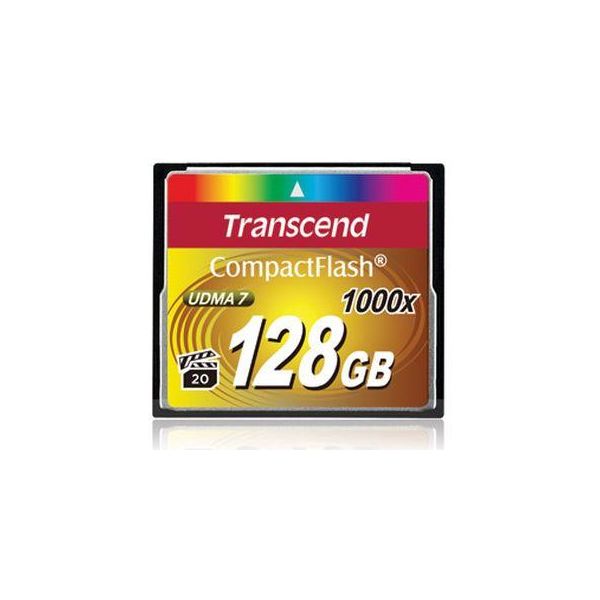 Transcend 1000x CompactFlash 128GB MLC (TS128GCF1000)