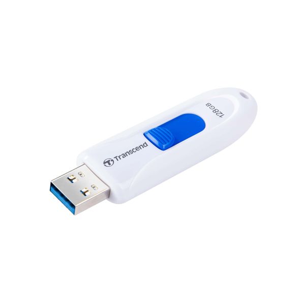 Transcend JetFlash 790 128GB USB flash drive USB Type-A 3.2 Gen 1 (3.1 Gen 1) Wit (TS128GJF790W)