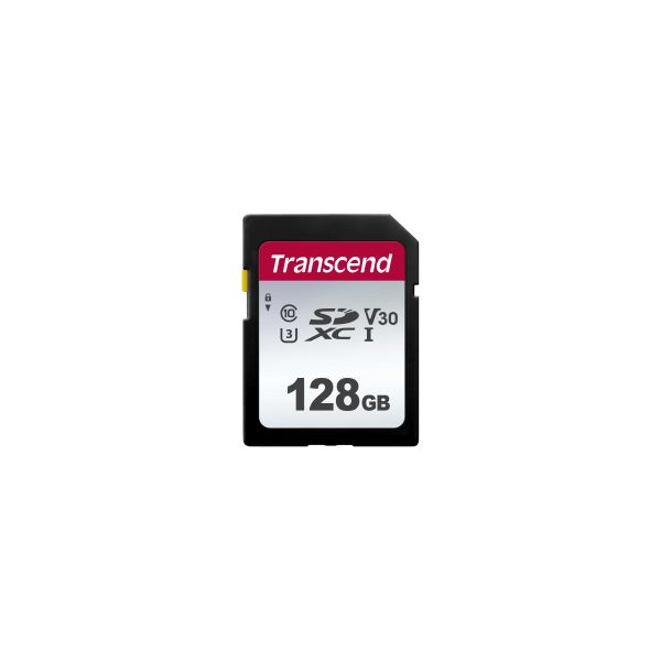 Transcend 128GB, UHS-I, SD SDXC NAND Klasse 10 (TS128GSDC300S)