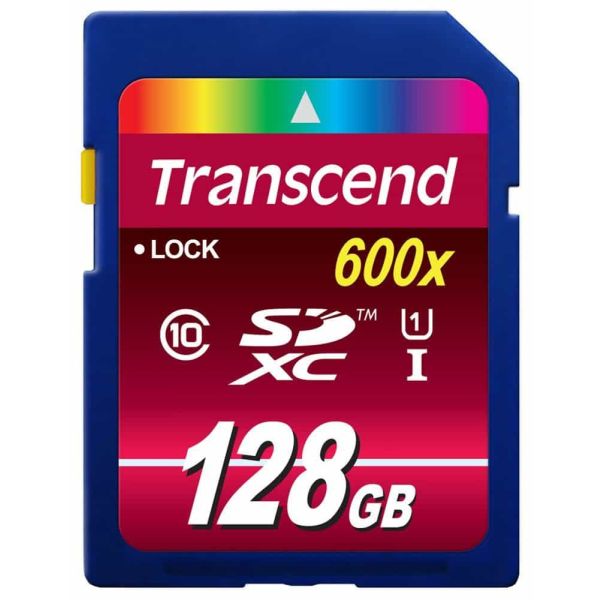 Transcend TS128GSDXC10U1 flashgeheugen 128 GB SDXC MLC Klasse 10 (TS128GSDXC10U1)