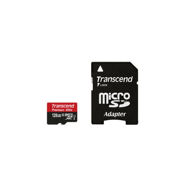 Transcend TS64GSDU3 128 GB MicroSDHC MLC Klasse 10 (TS128GUSDU1)