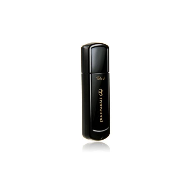 Transcend JetFlash 350 USB flash drive 16 GB USB Type-A 2.0 Zwart (TS16GJF350)