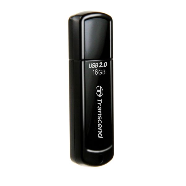 Transcend JetFlash 350 USB flash drive 16 GB USB Type-A 2.0 Zwart (TS16GJF350)
