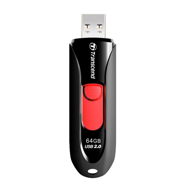 Transcend JetFlash 590 16GB USB flash drive USB Type-A 2.0 Zwart (TS16GJF590K)