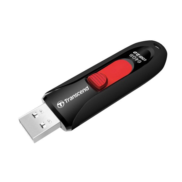 Transcend JetFlash 590 16GB USB flash drive USB Type-A 2.0 Zwart (TS16GJF590K)