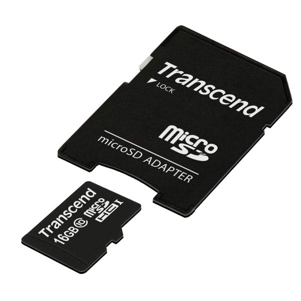 Transcend TS16GUSDHC10 flashgeheugen 16 GB MicroSDHC NAND Klasse 10 (TS16GUSDHC10)