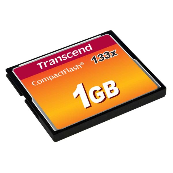 Transcend 1 GB CF 133x CompactFlash MLC (TS1GCF133)