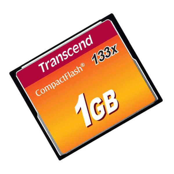 Transcend 1 GB CF 133x CompactFlash MLC (TS1GCF133)