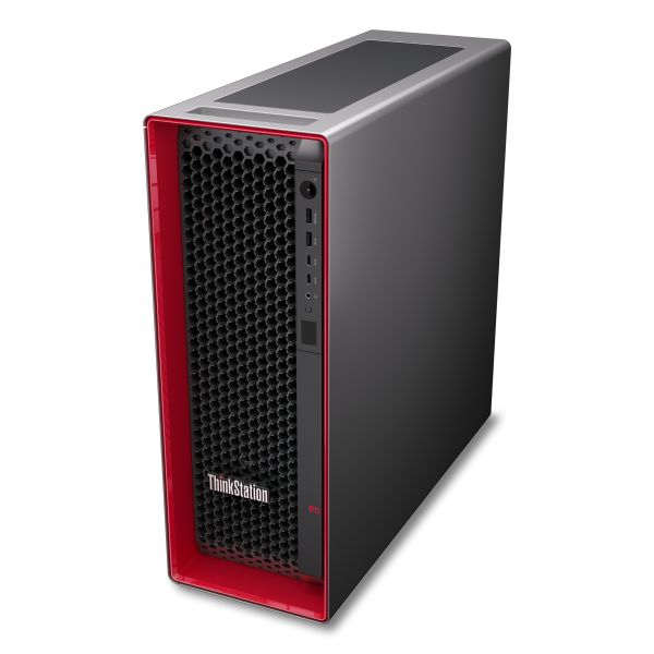 Lenovo ThinkStation P5 Intel® Xeon® W w5-2545 128 GB DDR5-SDRAM 1 TB SSD NVIDIA RTX 4500 Ada Windows 11 Pro for Workstations Tower Workstation Zwart, Rood (30GA009EGE)