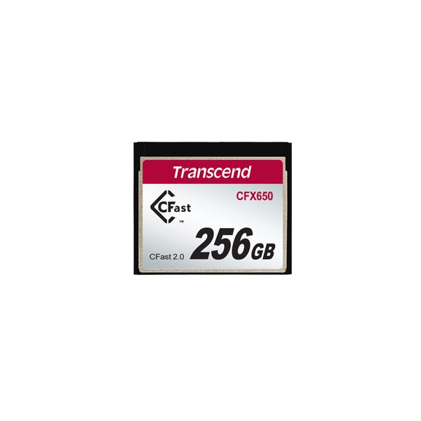 Transcend CFX650 256 GB CFast 2.0 MLC (TS256GCFX650)