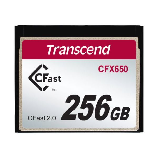 Transcend CFX650 256 GB CFast 2.0 MLC (TS256GCFX650)