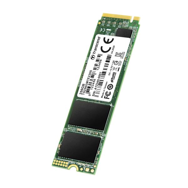 Transcend 220S M.2 256 GB PCI Express 3.0 3D NAND NVMe (TS256GMTE220S)