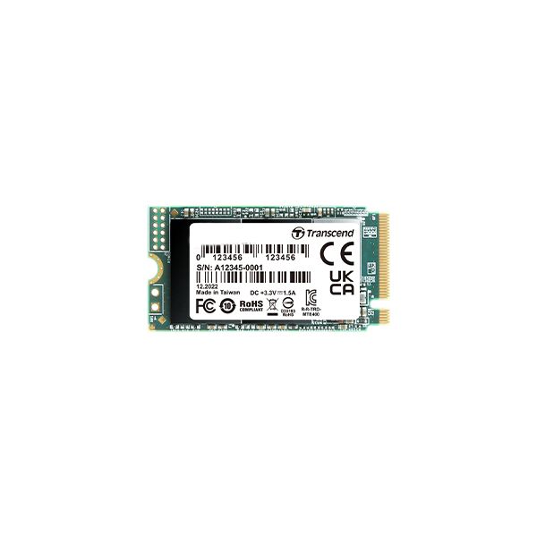 Transcend PCIe SSD 400S M.2 256 GB PCI Express 3D NAND NVMe (TS256GMTE400S)