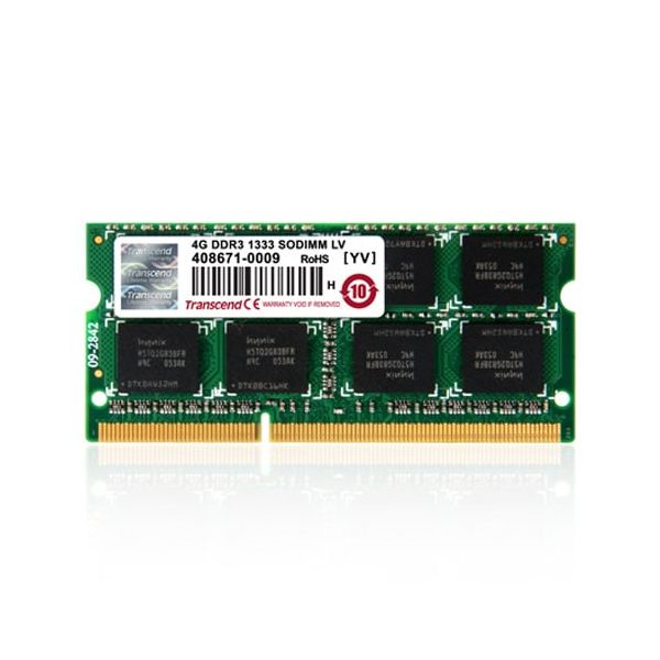 Transcend 2GB DDR3 geheugenmodule 1 x 8 GB 1600 MHz (TS256MSK64V6N)