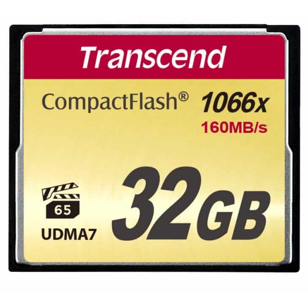 Transcend 1000x CompactFlash 32GB MLC (TS32GCF1000)