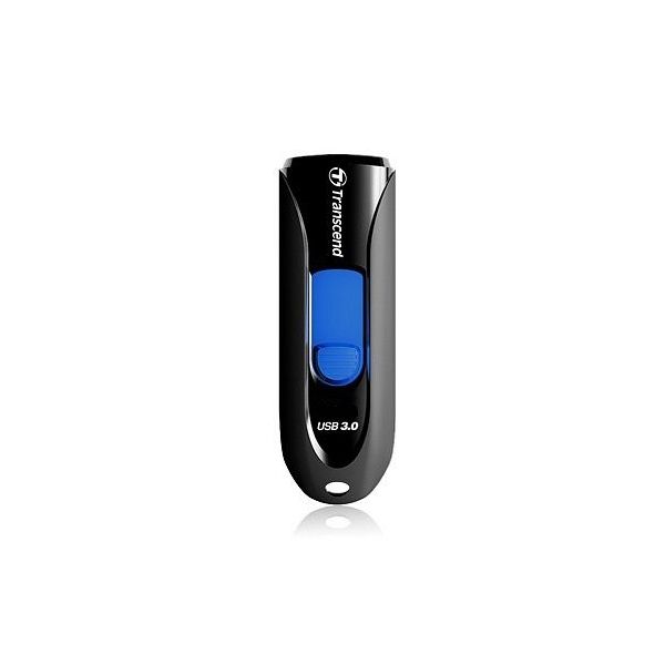 Transcend JetFlash 790 32GB USB flash drive USB Type-A 3.2 Gen 1 (3.1 Gen 1) Zwart, Blauw (TS32GJF790K) Transcend JetFlash 790 32GB USB flash drive USB Type-A 3.2 Gen 1 (3.1 Gen 1) Zwart, Blauw (TS32GJF790K)