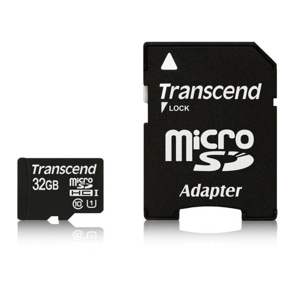 Transcend 32GB microSDHC Class 10 UHS-I MLC Klasse 10 (TS32GUSDU1)