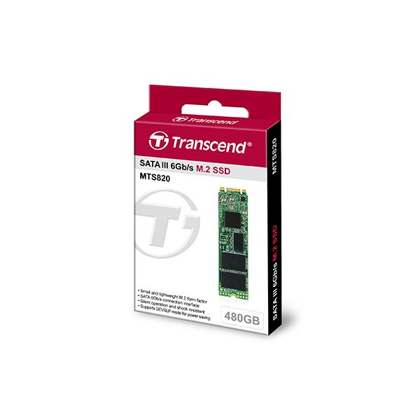 Transcend MTS820 M.2 480 GB SATA III 3D NAND (TS480GMTS820S)