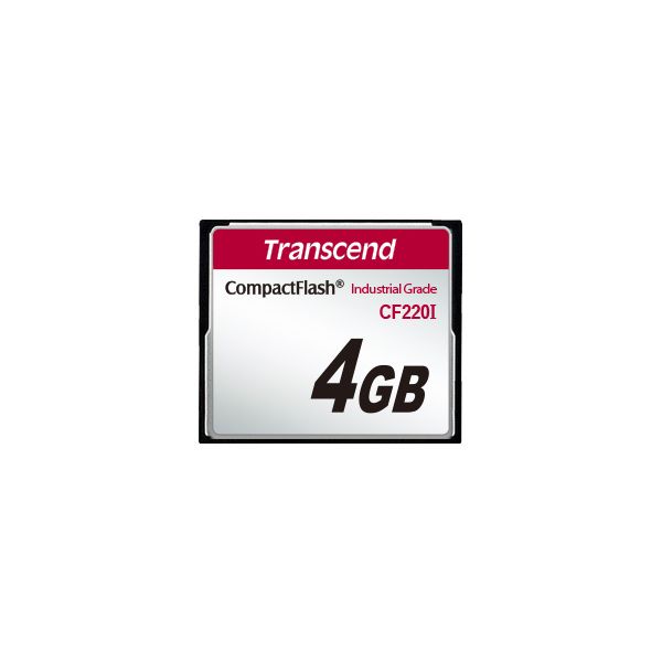 Transcend 4GB CF CompactFlash (TS4GCF220I)