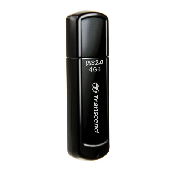 Transcend JetFlash elite JetFlash 350 USB flash drive 4 GB USB Type-A 2.0 Zwart (TS4GJF350)