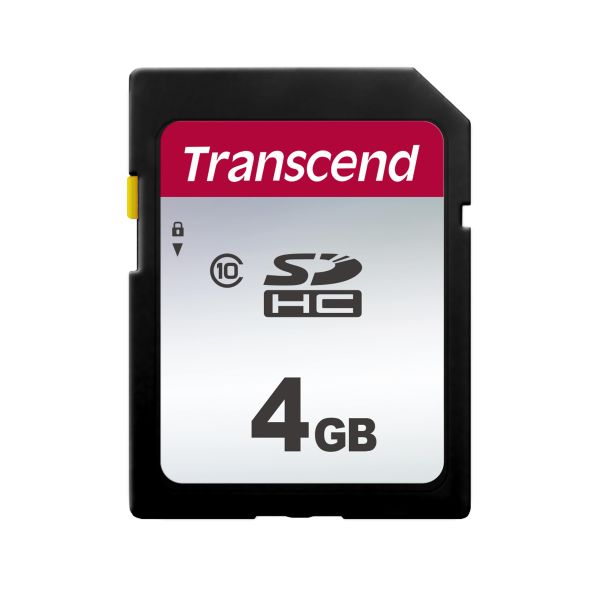 Transcend SDHC 300S 4GB NAND Klasse 10 (TS4GSDC300S)