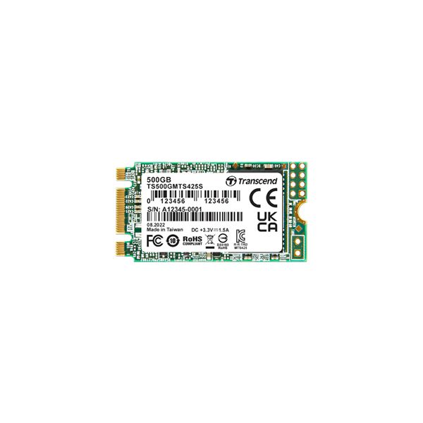 Transcend 425S M.2 500 GB SATA III 3D NAND (TS500GMTS425S) Transcend 425S M.2 500 GB SATA III 3D NAND (TS500GMTS425S)