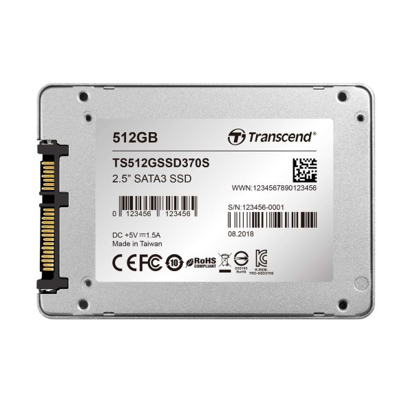 Transcend 370S 2.5" 512 GB SATA III MLC (TS512GSSD370S)