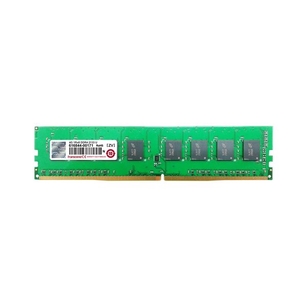 Transcend 4GB 2133 U-DIMM geheugenmodule 1 x 8 GB DDR4 2133 MHz (TS512MLH64V1H)