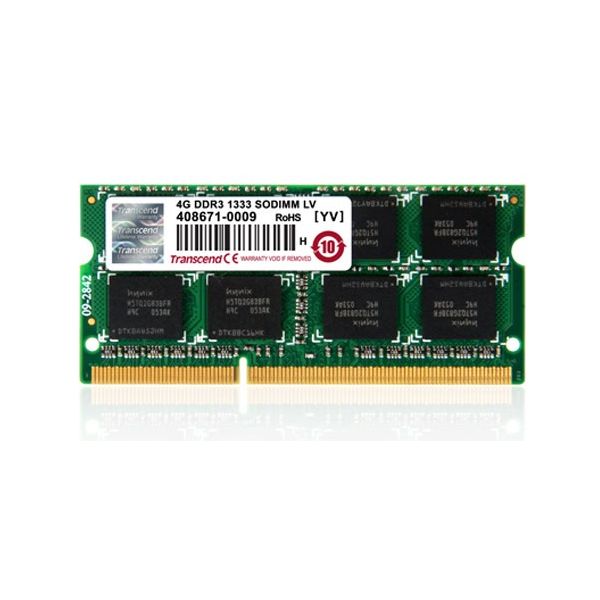 Transcend 4GB DDR3 1333 geheugenmodule 1 x 8 GB 1333 MHz (TS512MSK64V3H) Transcend 4GB DDR3 1333 geheugenmodule 1 x 8 GB 1333 MHz (TS512MSK64V3H)
