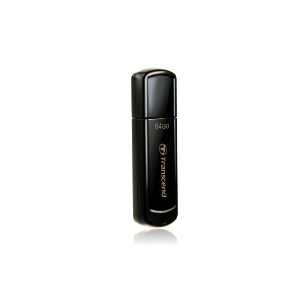 Transcend JetFlash 350 USB flash drive 64 GB USB Type-A 2.0 Zwart (TS64GJF350)