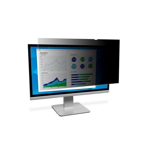 3M PF215W9B schermfilter 54,6 cm (21.5") Monitor Randloze privacyfilter voor schermen (7000006417)
