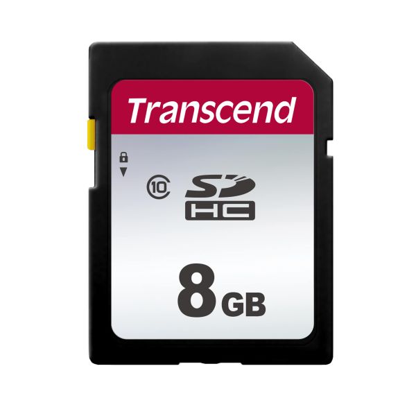 Transcend 300S 8 GB SDHC NAND Klasse 10 (TS8GSDC300S)