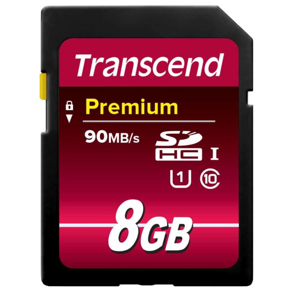 Transcend 8GB SDHC Class 10 UHS-I NAND Klasse 10 (TS8GSDU1)