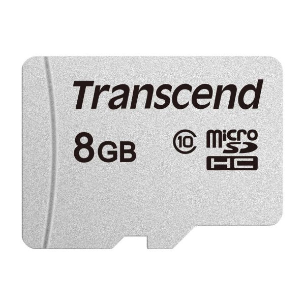 Transcend 300S 8 GB MicroSDHC NAND Klasse 10 (TS8GUSD300S)