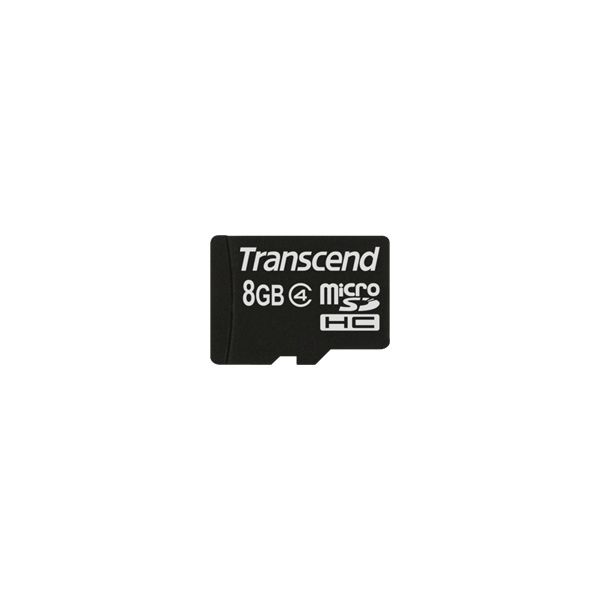 Transcend TS8GUSDC4 flashgeheugen 8 GB MicroSDHC Klasse 4 (TS8GUSDC4) Transcend TS8GUSDC4 flashgeheugen 8 GB MicroSDHC Klasse 4 (TS8GUSDC4)